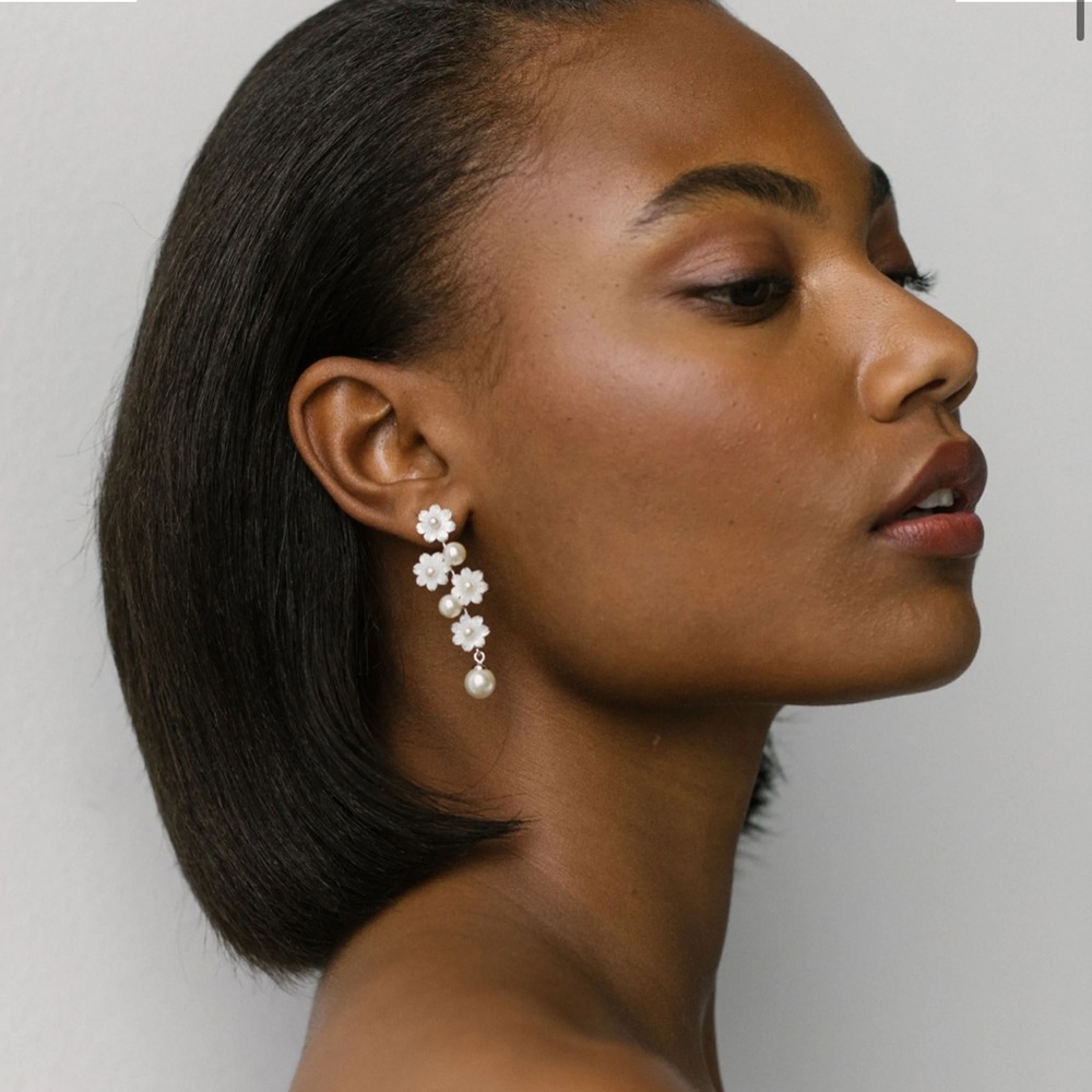 Bridal earrings | Never worn| Jennifer Behr Calissa Earrings